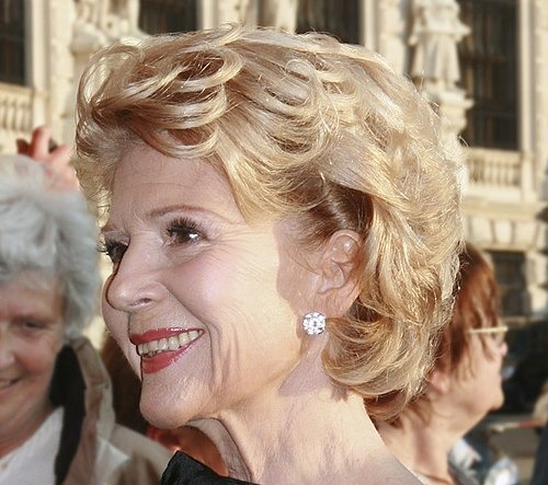Christiane Hörbiger osztrák színésznő (84). A magyar nézők a Guldenburgok öröksége című tévésorozatból ismerhetik. (Fotó: Wikipedia/Manfred Werner, Tsui)