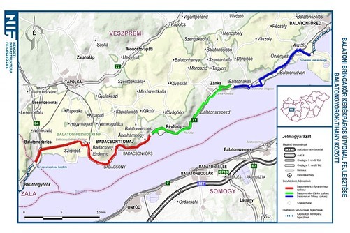 Megújul a bringakör a Balatonnál