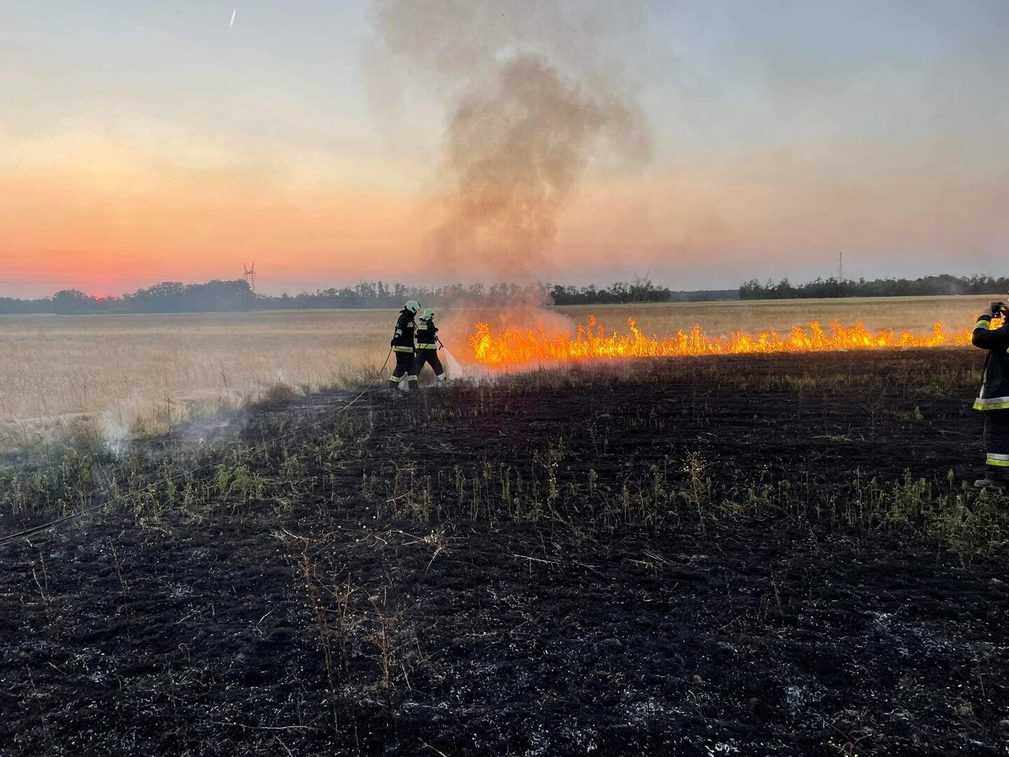 Tűz Felpécen