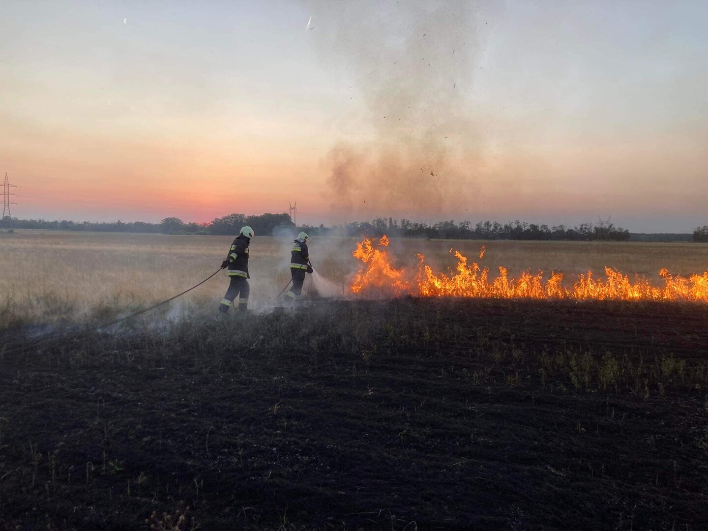 Tűz Felpécen