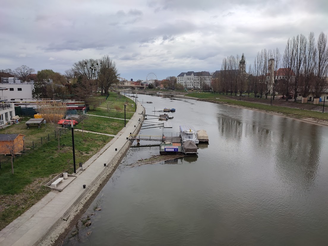 Képek a vízállásról a próbaüzem alatt