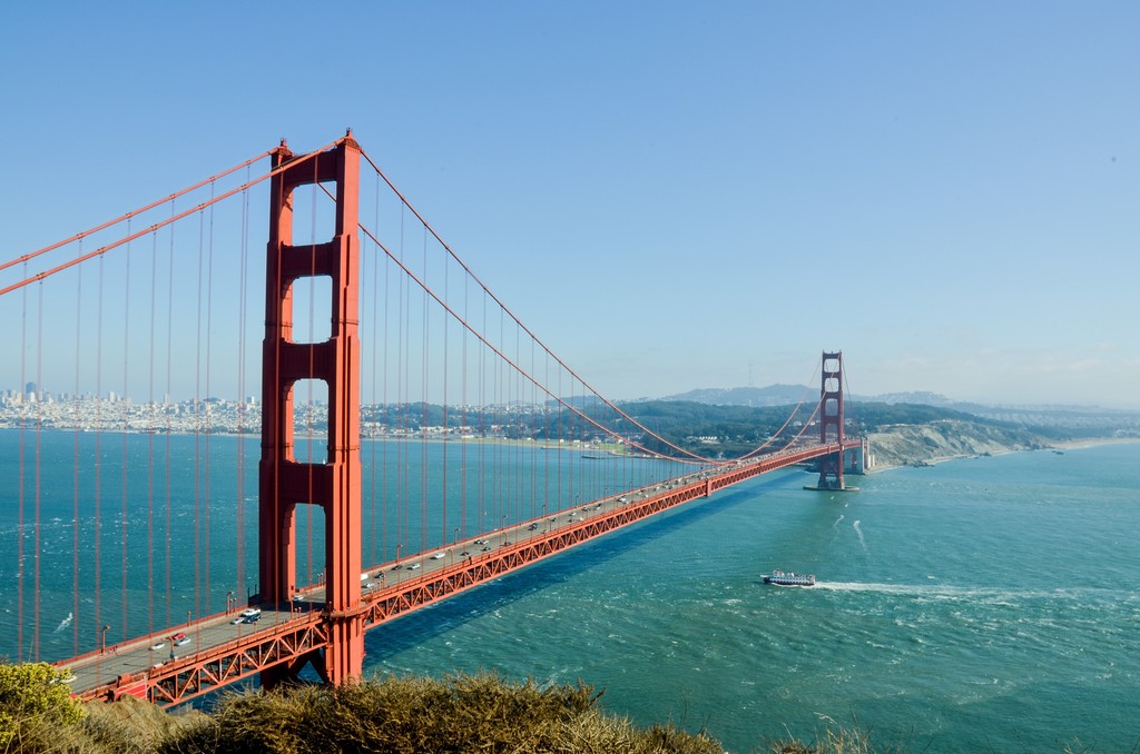 Golden Gate, San Francisco. Kép: Pexels