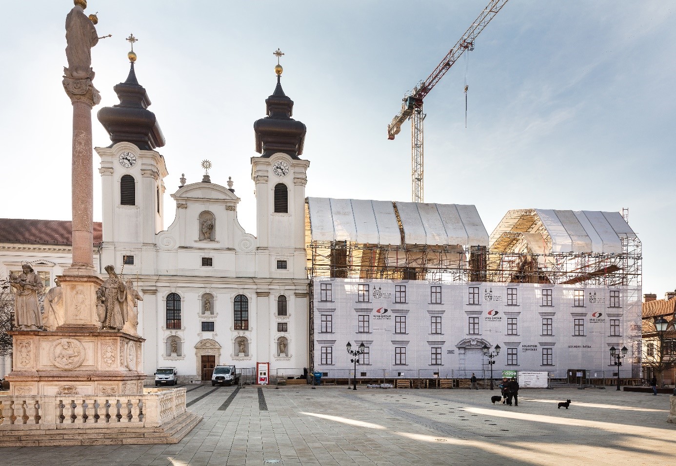 Hogy áll a munka a győri bencés gimnáziumnál? 