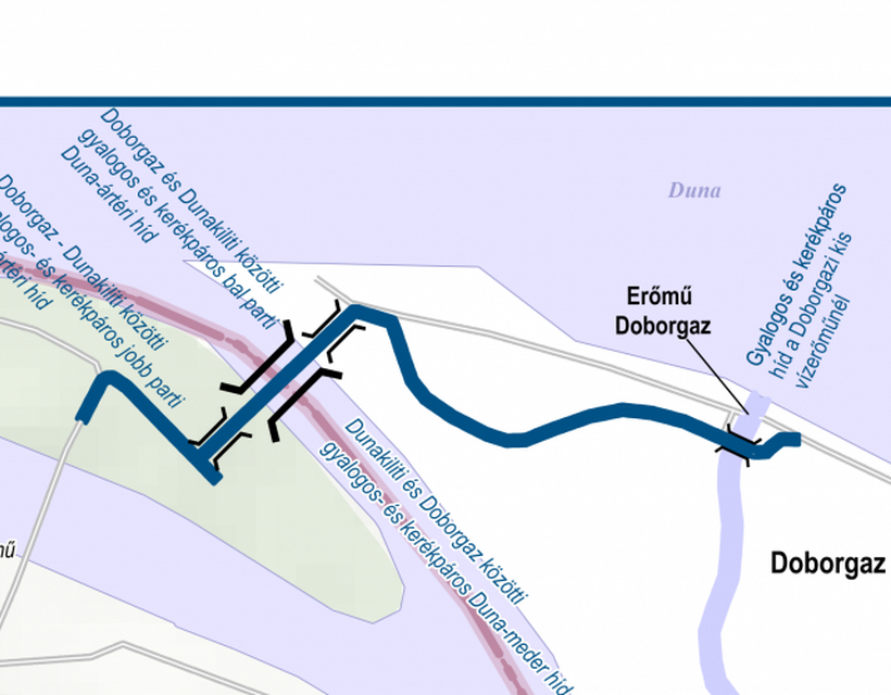 Elindult a Duna feletti határhíd kivitelezése Dunakiliti és Doborgaz között 