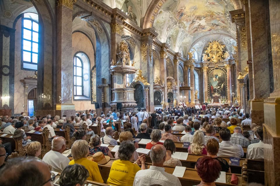 Szent László körmenet Győrben