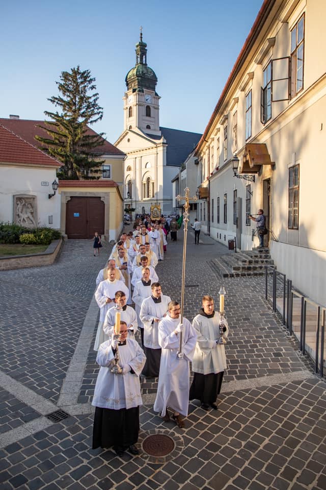 Szent László körmenet Győrben