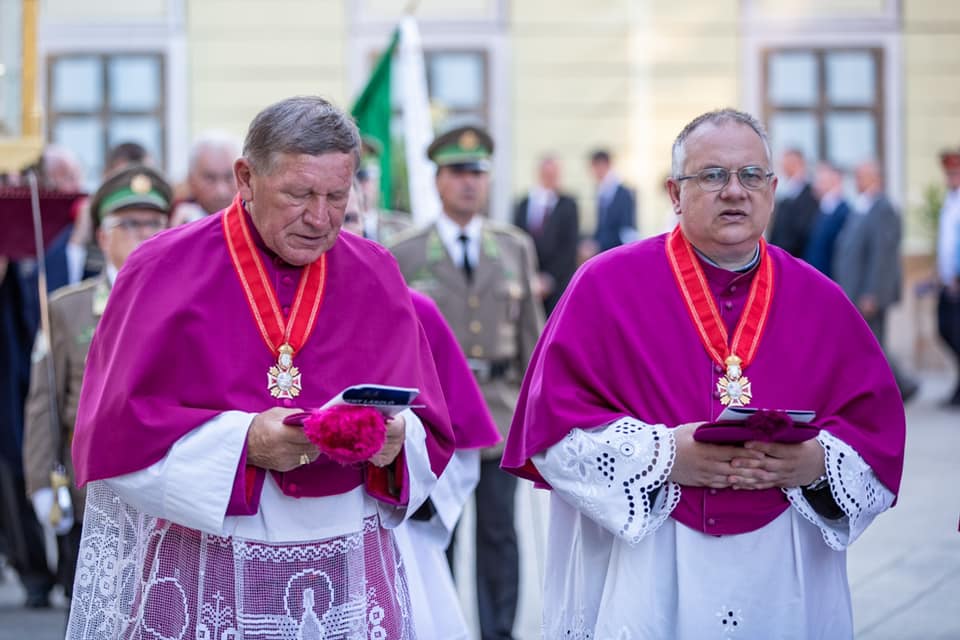 Szent László körmenet Győrben