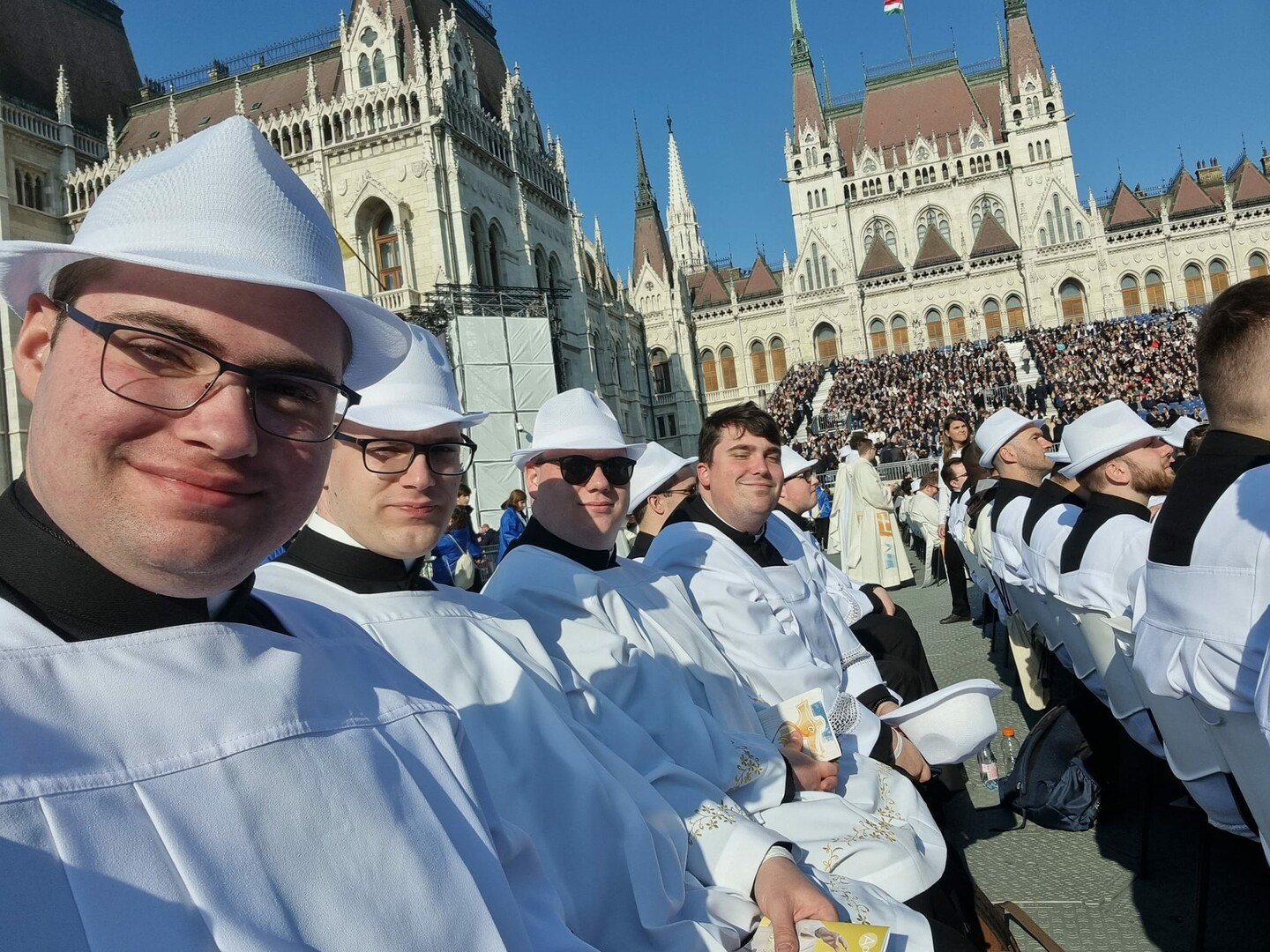 Győriek a pápa előtt