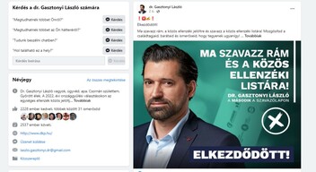 Facebookon a választás-2