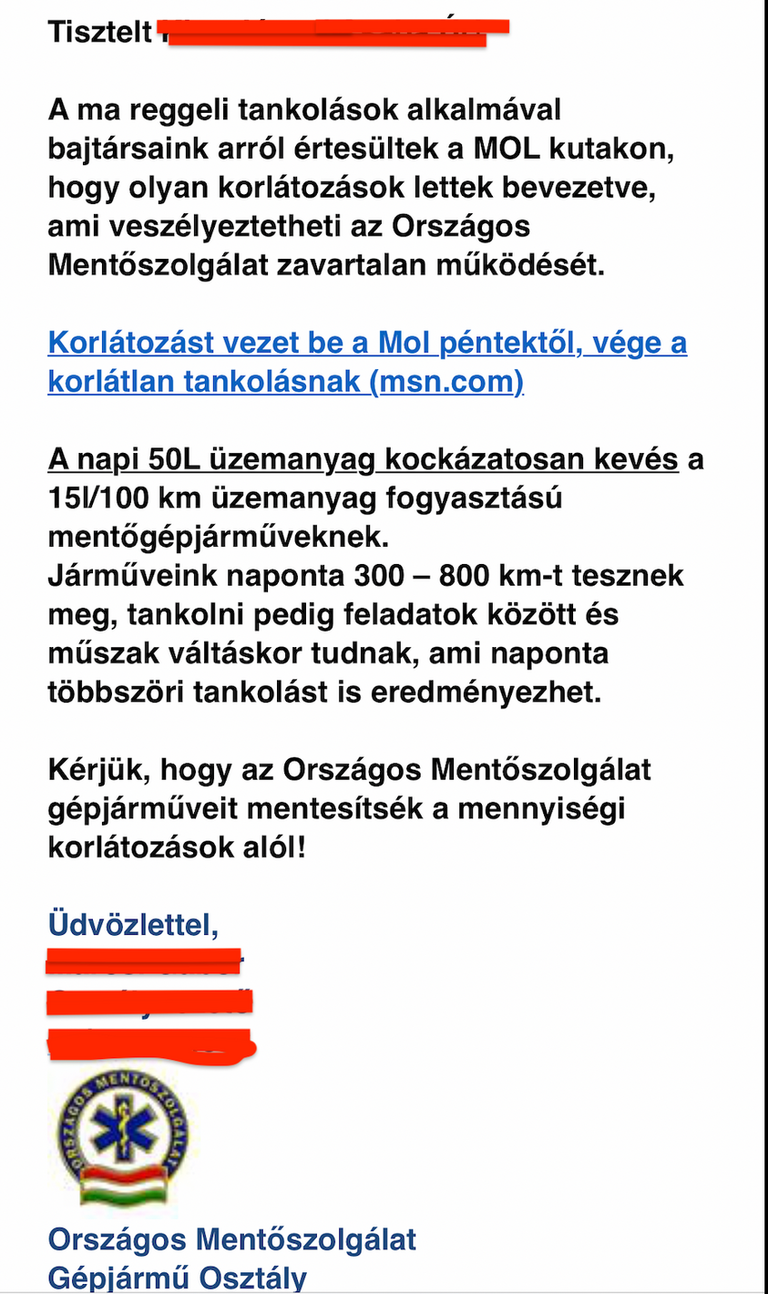 mentők