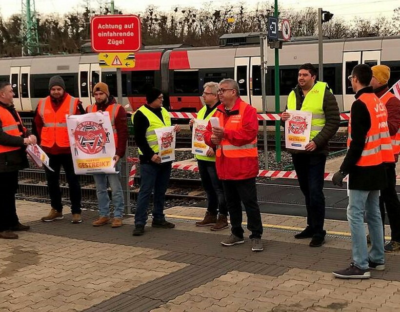 vasutas sztrájk Ausztriában