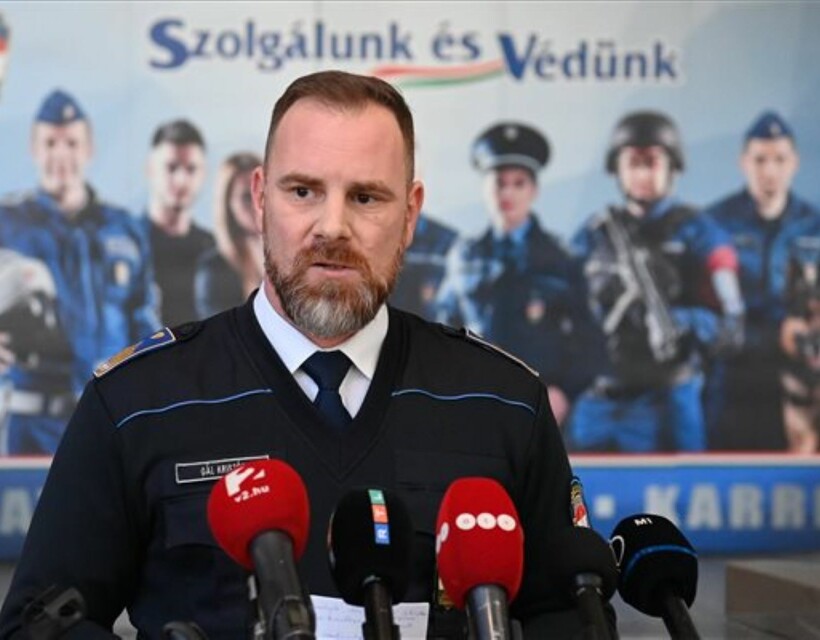 ál Kristóf rendőr alezredes, az Országos Rendőr-főkapitányság (ORFK) szóvivője