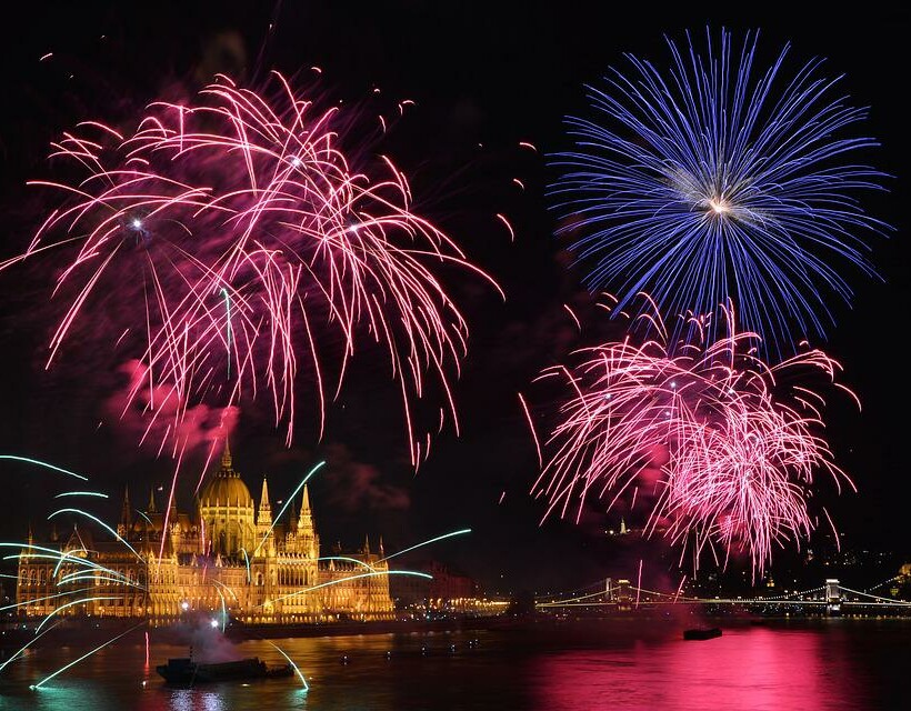 tűzijáték Budapest augusztus 20