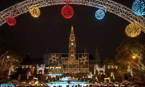 karácsonyi vásár Bécsben