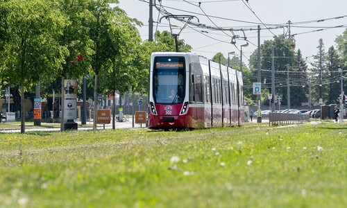 villamos Bécsben