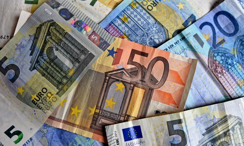 euró, pénz, bankjegy