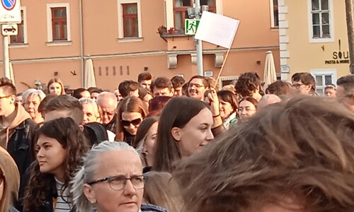 tüntetés