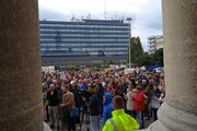 Tüntettek a győrszentiváni civilek-1