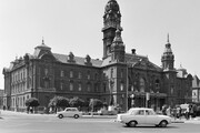 A tanácsháza képe 1970-ben. Kép: Fortepan (08949)-16