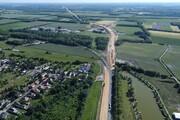 Épül a körforgalom Győr határában-2