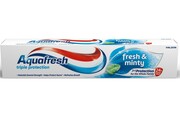 Az Aquafresh Fresh&Minty fogkrémből egy tubus a korábbi 100-ból elveszítette negyedét, immár 75 ml.-4