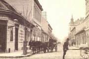 Rakodó az Andrássy – ma Bajcsy Zsilinszky – úton 1910-ben.-6