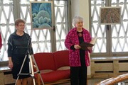 Az orvos gyógyít, a művészet vígasztal: dr. Patyi Olga képeiből nyílt kiállítás -2